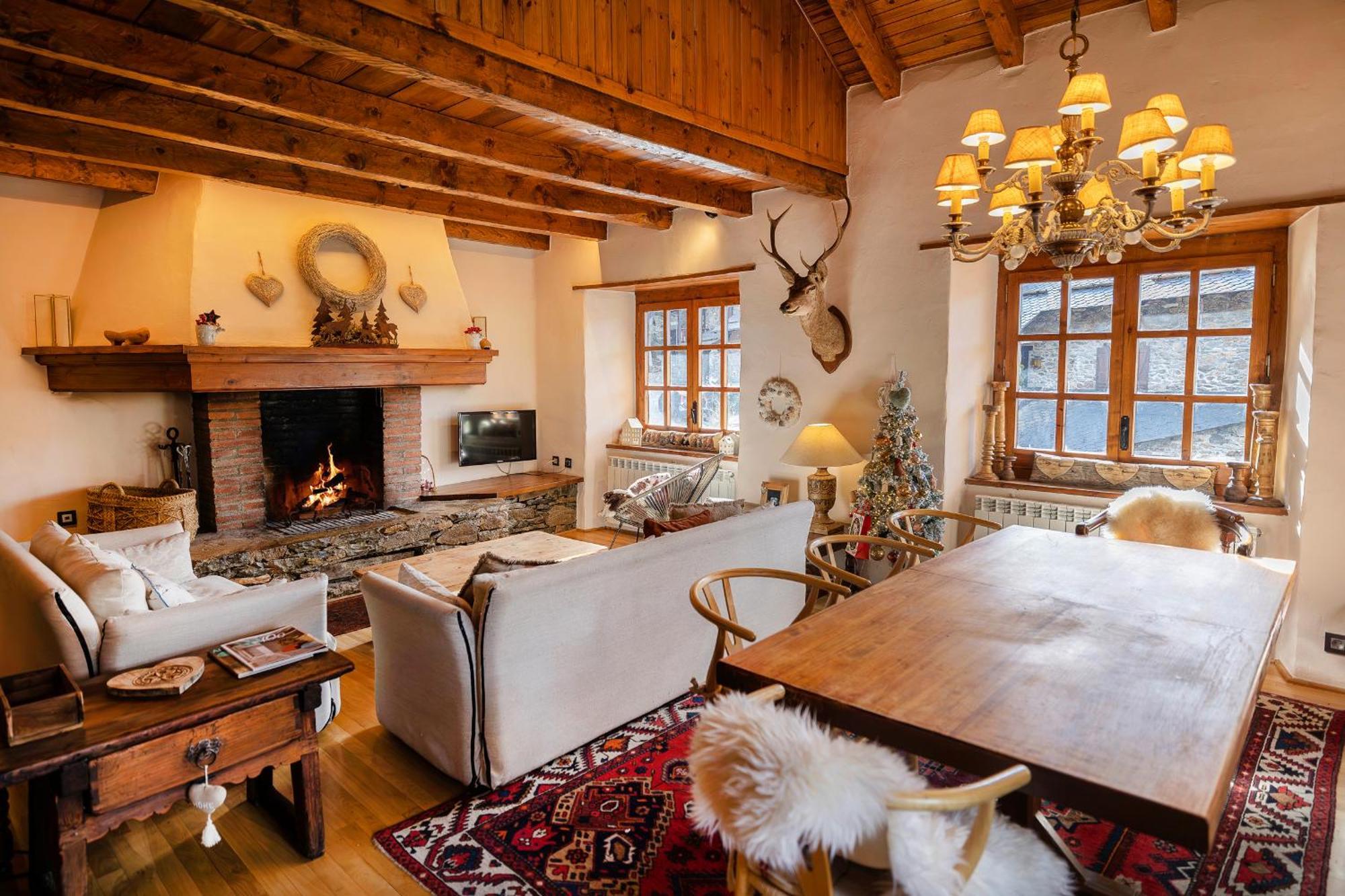 Pleta Ordino 51, Duplex Rustico Con Chimenea, Ordino, Zona Vallnord Dış mekan fotoğraf